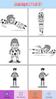 Goalkeeper Pixel Art Color By Number screenshot 1