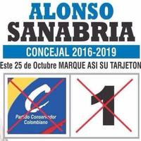 ALONSO SANABRIA C-1 Affiche