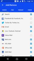 All Email Access -Blue Themes Email App | RSS Feed capture d'écran 3