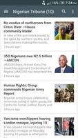 Nigeria Newspapers capture d'écran 3