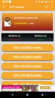 BTC AW Reward - Earn free Bitcoin تصوير الشاشة 2