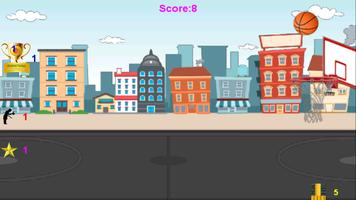 Basketball Adventure Game captura de pantalla 2