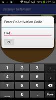 BatteryTheftAlarm ภาพหน้าจอ 1