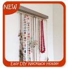 Easy DIY Necklace Holder آئیکن