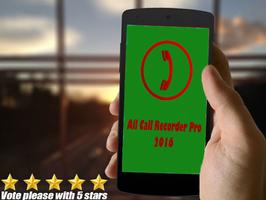 All Call Recorder Pro 2016 Affiche