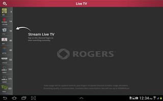 Rogers Live TV تصوير الشاشة 3