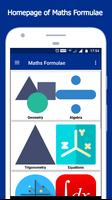 Math formulae for all Exams Affiche