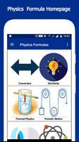 Physics Formulae poster