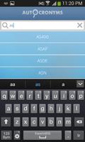 Autocronyms Lite capture d'écran 3