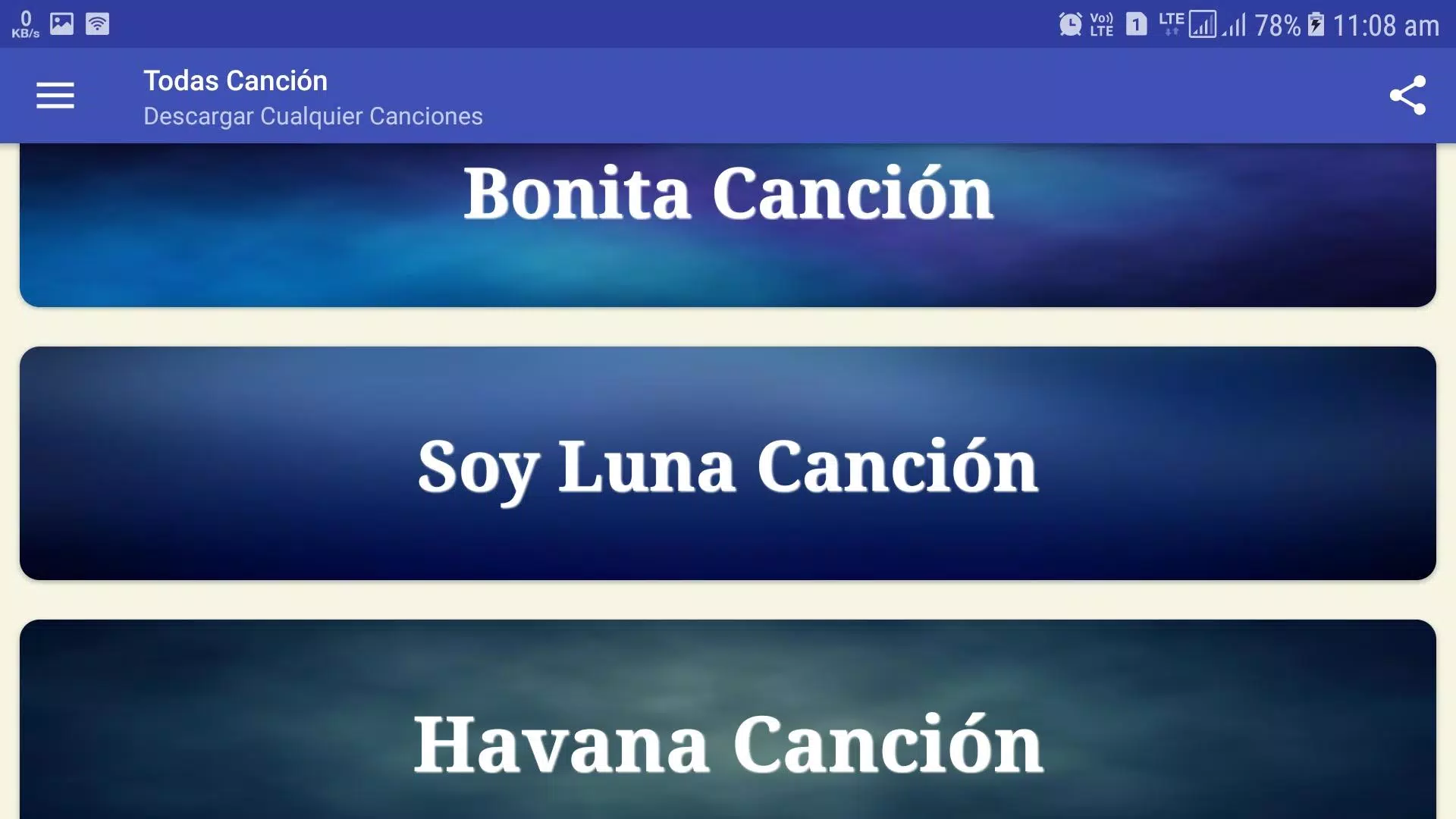 Descarga de APK de Canciones - Te Bote, BTS,Sin Pijama,Osito Gominola para  Android