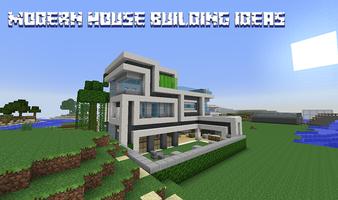 Modern House Building الملصق