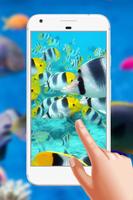 Aquarium Magic Touch Live Wall 스크린샷 2