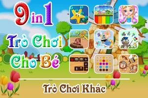 Tro Choi Cho Be (16 trong 1) الملصق