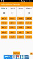 400 Card Game Calculator screenshot 1