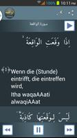 برنامه‌نما Surah Al-Waqia German عکس از صفحه