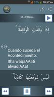 Surah Al-Waqia Spanish captura de pantalla 1