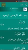 Surah Ar-Rahman Urdu الملصق