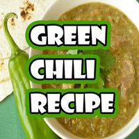 Green Chili Recipe Affiche
