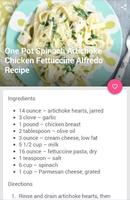 Chicken Recipes Alfredo poster