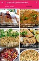 Chicken Recipes Breast Baked poster