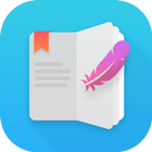 ikon Pembaca PDF Dengan Dokumen File Dan Membaca Buku