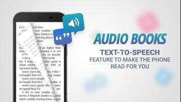 PDF & Ebook Reader With Text To Speech, ZIP Opener Ekran Görüntüsü 1
