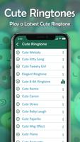 Cute Ringtone capture d'écran 3