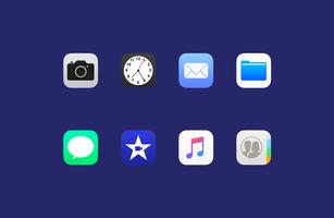 Os 12 Icon Pack 海报