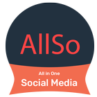 AllSo - All Social Media أيقونة