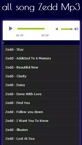 all songs ZEDD Mp3 APK voor Android Download