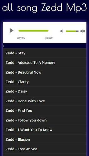 all songs ZEDD Mp3 for Android - APK Download