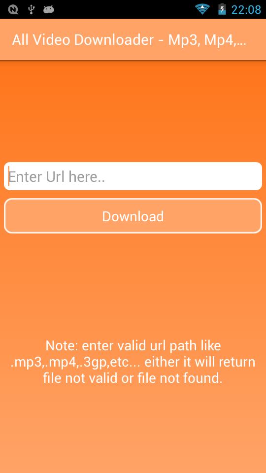 All Video Downloader - Mp3, Mp4, 3gp File Download APK for Android Download