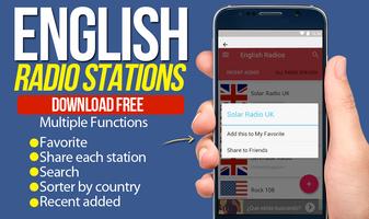 English Radio Station English FM Radio syot layar 1