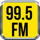 99.5 fm radio 99.5 radio station icon