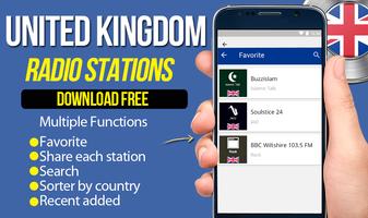 Radio Station For Free UK British Radio Music UK capture d'écran 3