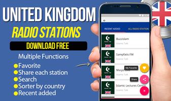 Radio Station For Free UK British Radio Music UK скриншот 1