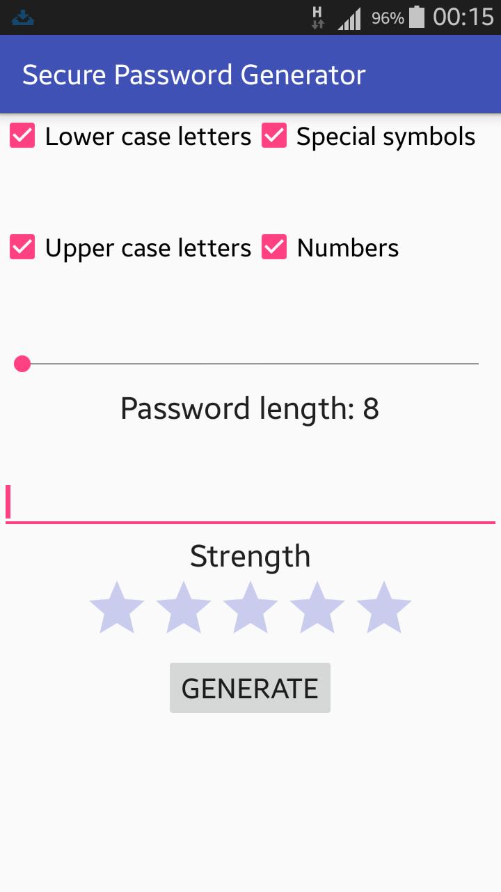 Security passwords Security passwords