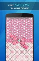 Cute Pink Bowknot wallpaper capture d'écran 3