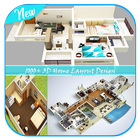 1000+ 3D Home Layout Design 아이콘