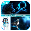 Papel de parede Wolf Blood Darkness