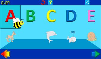 Poster ABC 123 Learn French