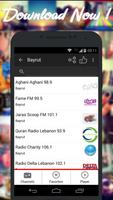 Radios Lebanon AM FM Free Affiche