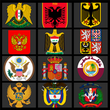Coat Arms Countries World icône