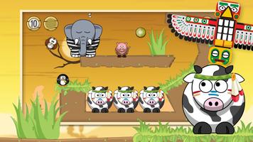 Animals vs Elephant: Puzzle screenshot 1