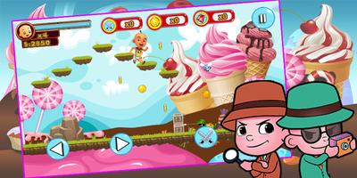 Upin Candy Run Adventure screenshot 2