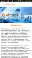 Almasi Group Mobile App captura de pantalla 1