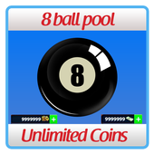 Generate Coins for 8 ball pool أيقونة