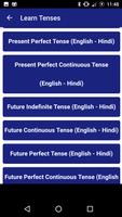 Learn Tenses screenshot 1