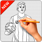Easy to Draw Football Players icône