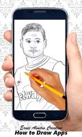 Easy to Draw Football Players پوسٹر